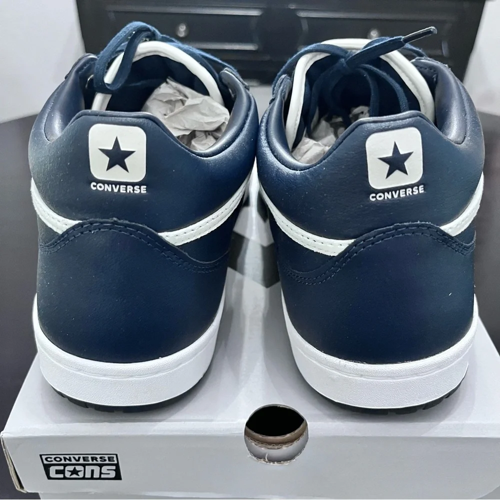 Converse Men's Navy Blue Sneakers - Picture 5 of 10